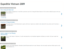 Tablet Screenshot of naturalisexpeditievietnam.blogspot.com