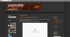 Desktop Screenshot of practicable.blogspot.com