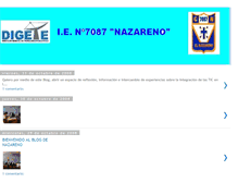 Tablet Screenshot of ie7087nazareno.blogspot.com
