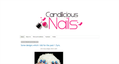 Desktop Screenshot of candiliciousnails.blogspot.com