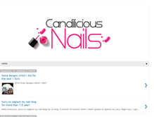 Tablet Screenshot of candiliciousnails.blogspot.com