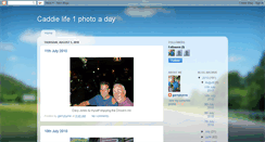 Desktop Screenshot of caddielife1photoaday.blogspot.com