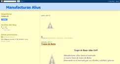 Desktop Screenshot of manufacturasalius.blogspot.com