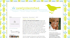 Desktop Screenshot of newlyidentified.blogspot.com