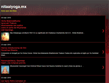 Tablet Screenshot of nitaaiyogaamorpurodelalma.blogspot.com