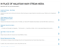 Tablet Screenshot of beritabaikmalaysia.blogspot.com