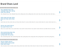 Tablet Screenshot of brand-shoes-land.blogspot.com