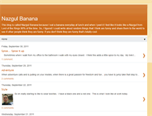 Tablet Screenshot of nazgulbanana.blogspot.com
