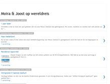 Tablet Screenshot of moira-en-joost.blogspot.com