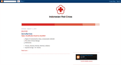 Desktop Screenshot of learningredcross.blogspot.com