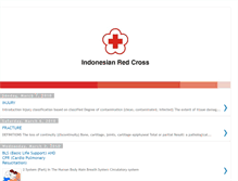 Tablet Screenshot of learningredcross.blogspot.com