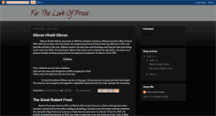 Desktop Screenshot of loveofprose.blogspot.com