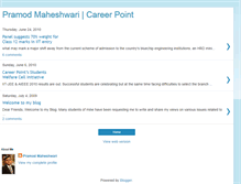 Tablet Screenshot of pramodmaheshwari.blogspot.com