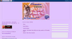 Desktop Screenshot of mytopshop-promotion.blogspot.com