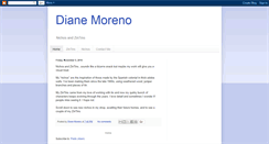 Desktop Screenshot of dianemoreno.blogspot.com