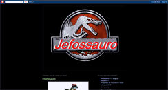Desktop Screenshot of jefossaurodinos.blogspot.com