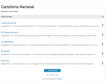 Tablet Screenshot of coctelerianacional.blogspot.com