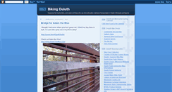 Desktop Screenshot of bikingduluth.blogspot.com