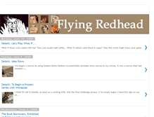 Tablet Screenshot of flyingredhead.blogspot.com