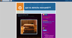 Desktop Screenshot of derechomercantil-domeli.blogspot.com