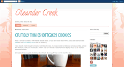 Desktop Screenshot of oleandercreek.blogspot.com