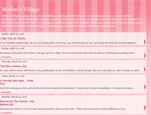 Tablet Screenshot of mothersvillage.blogspot.com