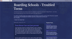 Desktop Screenshot of boardingschools-troubledteens.blogspot.com