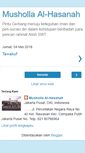 Mobile Screenshot of musholla-alhasanah.blogspot.com