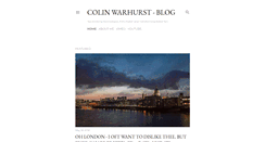 Desktop Screenshot of colinwarhurst.blogspot.com