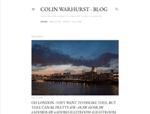 Tablet Screenshot of colinwarhurst.blogspot.com