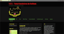Desktop Screenshot of cavaleiras-de-sellium.blogspot.com