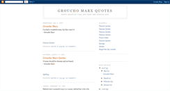Desktop Screenshot of groucho-marx.blogspot.com