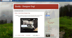 Desktop Screenshot of buddy-designerdog.blogspot.com