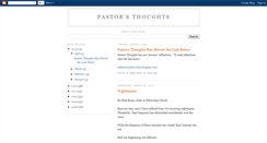 Desktop Screenshot of fellowshippastorthoughts.blogspot.com