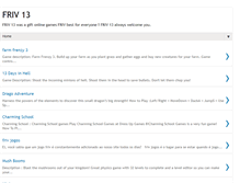 Tablet Screenshot of friv13.blogspot.com