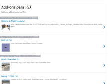 Tablet Screenshot of addonsfsx.blogspot.com