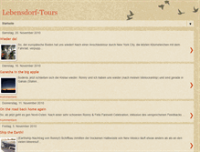 Tablet Screenshot of lebensdorf-tours.blogspot.com