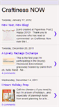 Mobile Screenshot of craftinessnow.blogspot.com