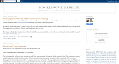 Desktop Screenshot of lowresourcemedicine.blogspot.com