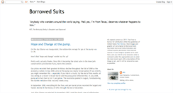 Desktop Screenshot of borrowedsuits.blogspot.com