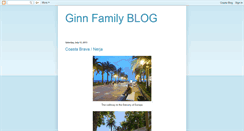 Desktop Screenshot of ginnfamily.blogspot.com