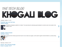 Tablet Screenshot of khogali-blog.blogspot.com