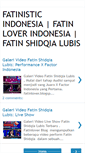 Mobile Screenshot of fatinloverindonesia.blogspot.com