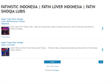 Tablet Screenshot of fatinloverindonesia.blogspot.com