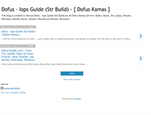 Tablet Screenshot of dofus-kamas-iop.blogspot.com