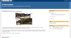 Desktop Screenshot of elhacendado.blogspot.com
