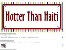 Tablet Screenshot of hotterthanhaiti.blogspot.com