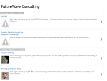 Tablet Screenshot of futurewaveconsulting.blogspot.com