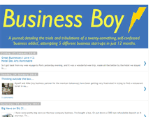 Tablet Screenshot of businessboyblog.blogspot.com