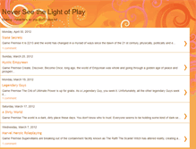 Tablet Screenshot of lightofplay.blogspot.com